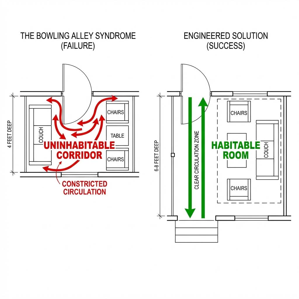 The Bowling Alley Syndrome (Exterior) Diagram