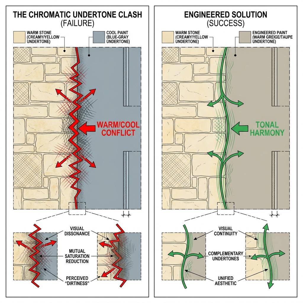 The Chromatic Undertone Clash Diagram