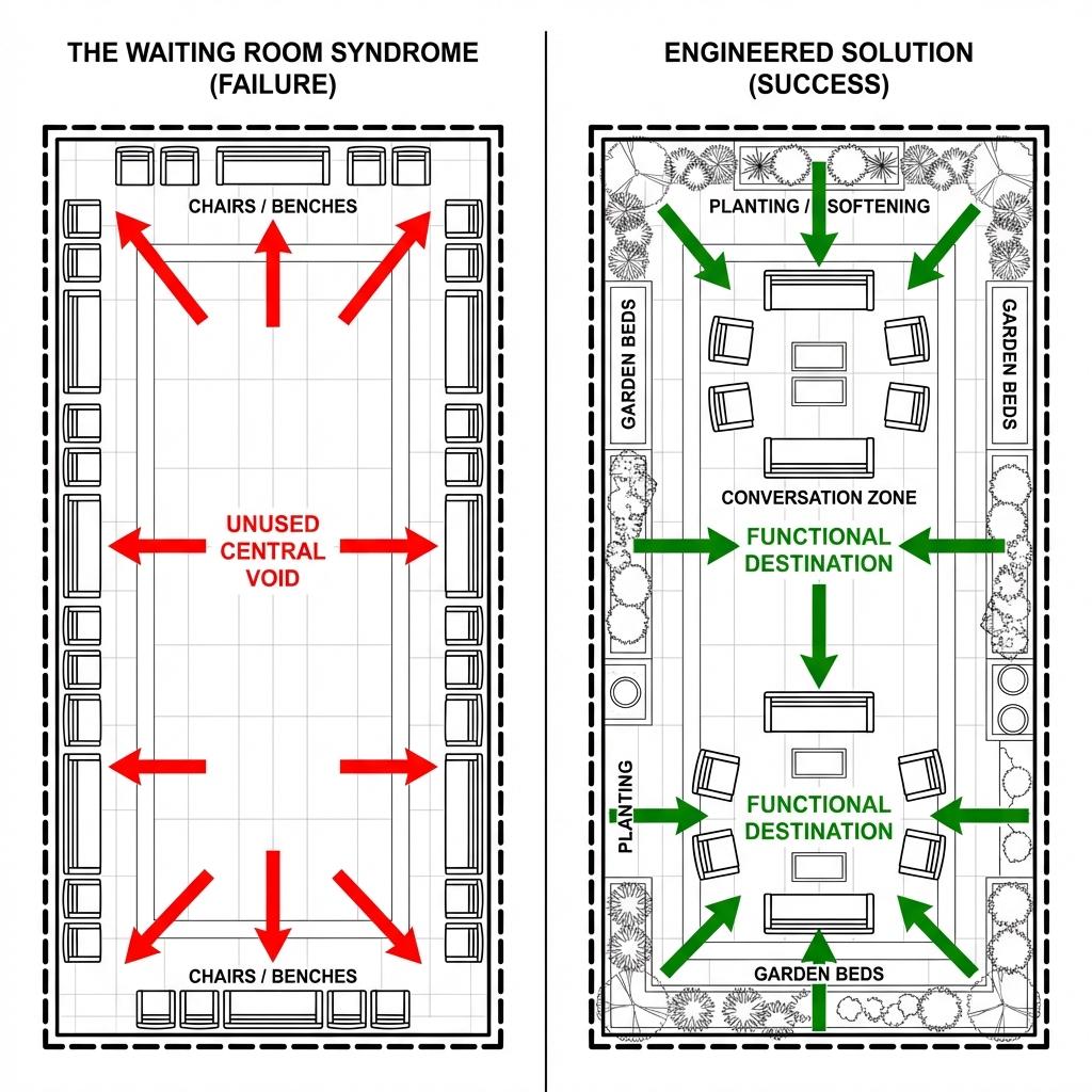 The Waiting Room Syndrome Diagram
