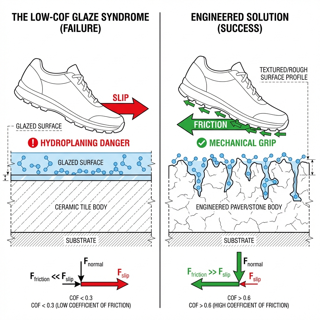 The Low-COF Glaze Syndrome Diagram