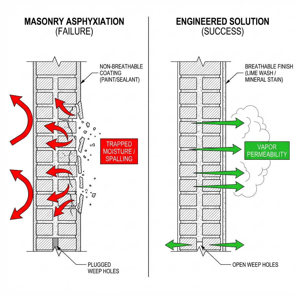 Masonry Asphyxiation Diagram