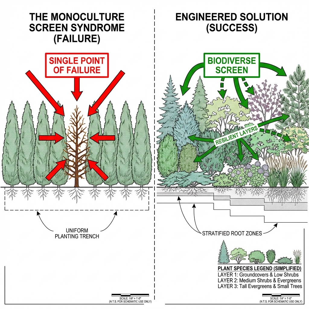 The Monoculture Screen Syndrome Diagram