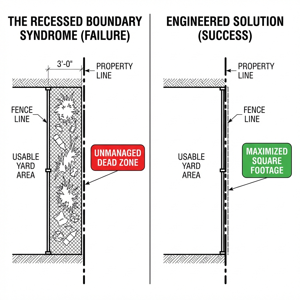 The Recessed Boundary Syndrome Diagram