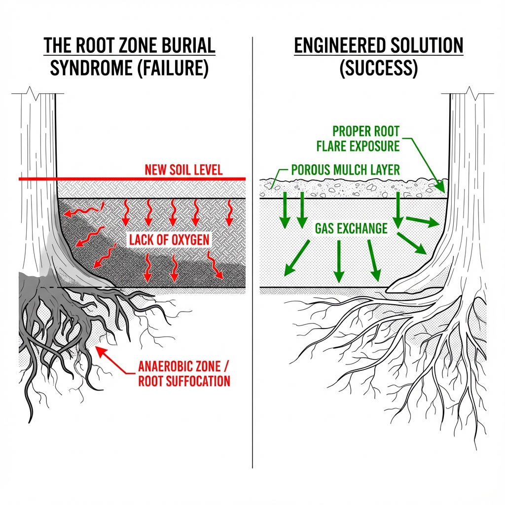 The Root Zone Burial Syndrome Diagram
